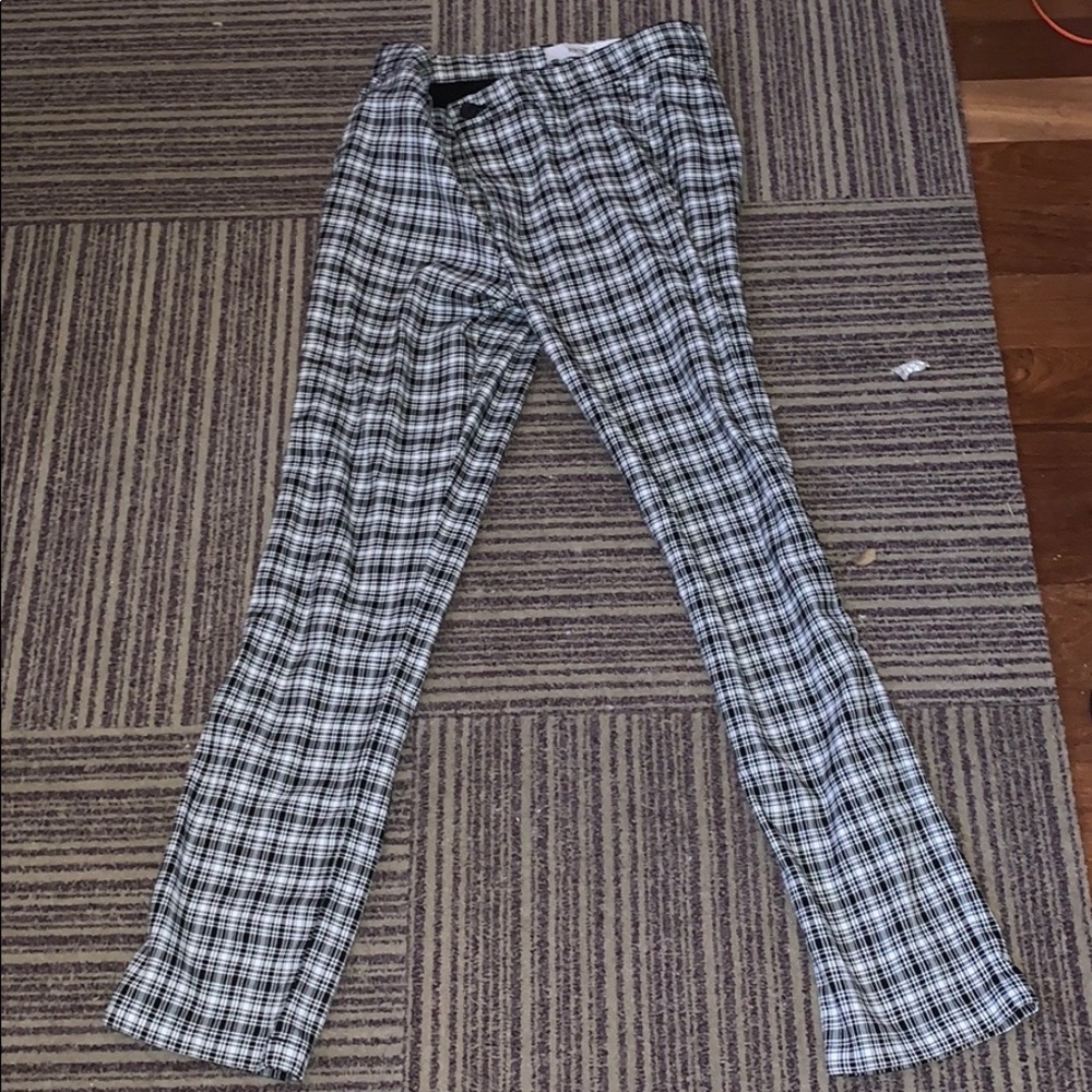 Topman Checkered Pants